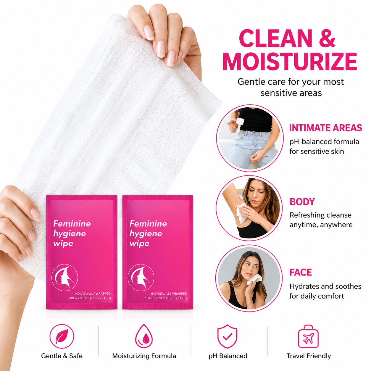 Fresh Flow™ Wipes
