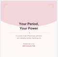 Your period Your Power - E -Book.🩷